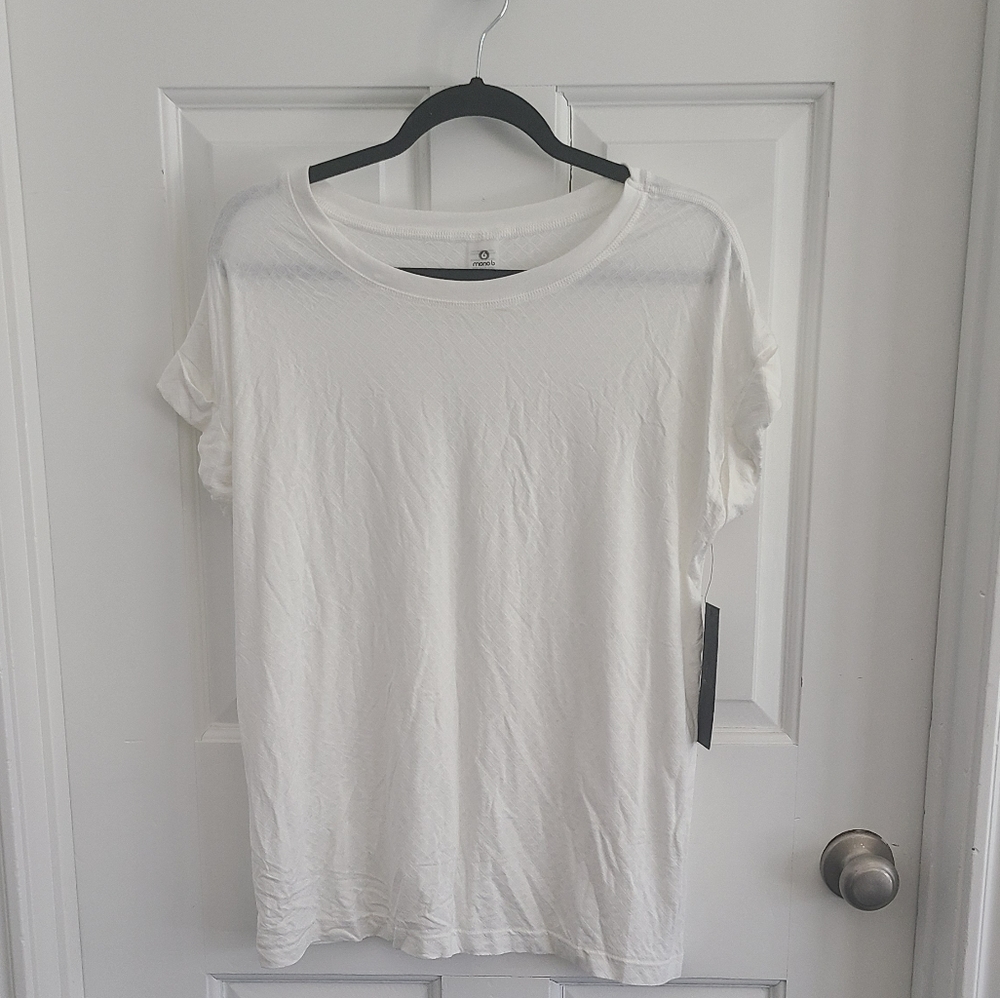 Mono B white top